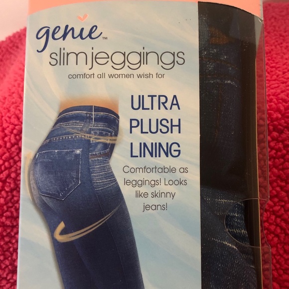 Genie Denim - Genie Slim Jeggings Small Blue Pockets